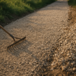 Calcaire 0/20 pour chemin : épaisseur, pose et compactage pour une allée durable