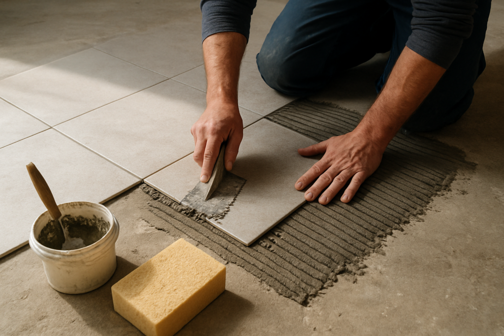 Carrelage sur dalle béton : les étapes clés pour une pose réussie