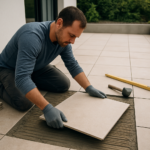 Combien de temps pour carreler une terrasse de 40 m² ? Durée réelle selon profil pro ou amateur