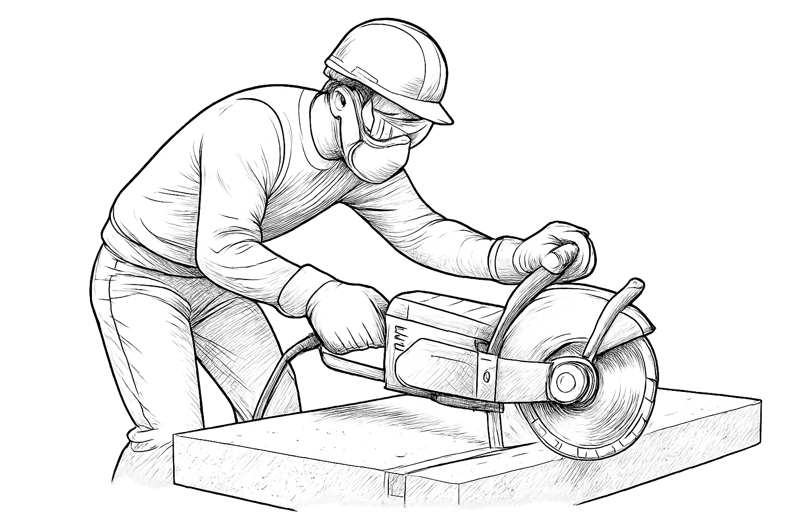 couper dalle beton