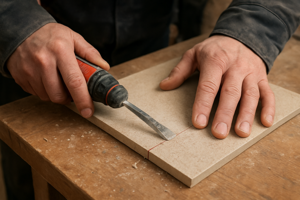 Découpe grès cérame 2 cm : techniques et outils pour des coupes nettes sans éclats