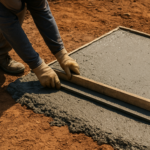 Dalle béton sur terre battue : les étapes clés pour éviter fissures et humidité