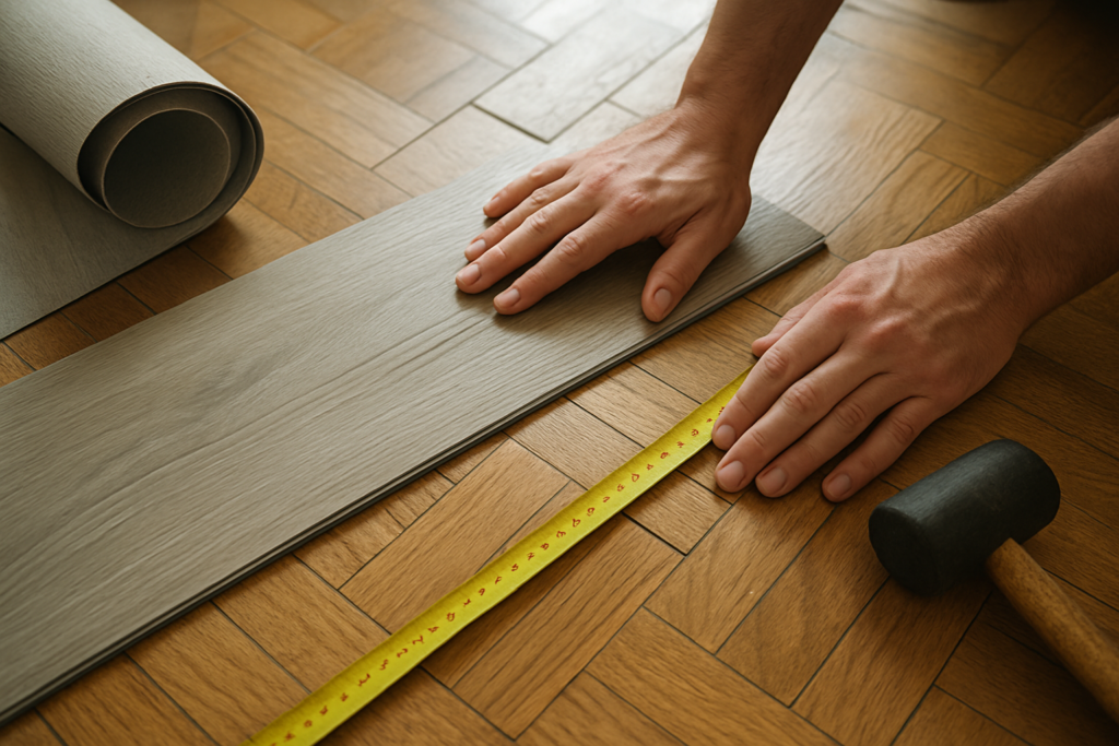 Dalle PVC sur parquet : comment réussir la pose sans risque ?