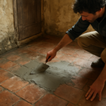 Dalle sur terre battue en maison ancienne : solutions pour l’humidité et la rénovation