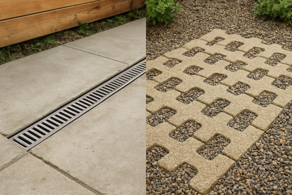 Drainage terrasse béton : classique ou béton drainant, quelle solution choisir ?