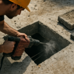 Faire une trémie dans une dalle béton : guide complet, étapes et prix