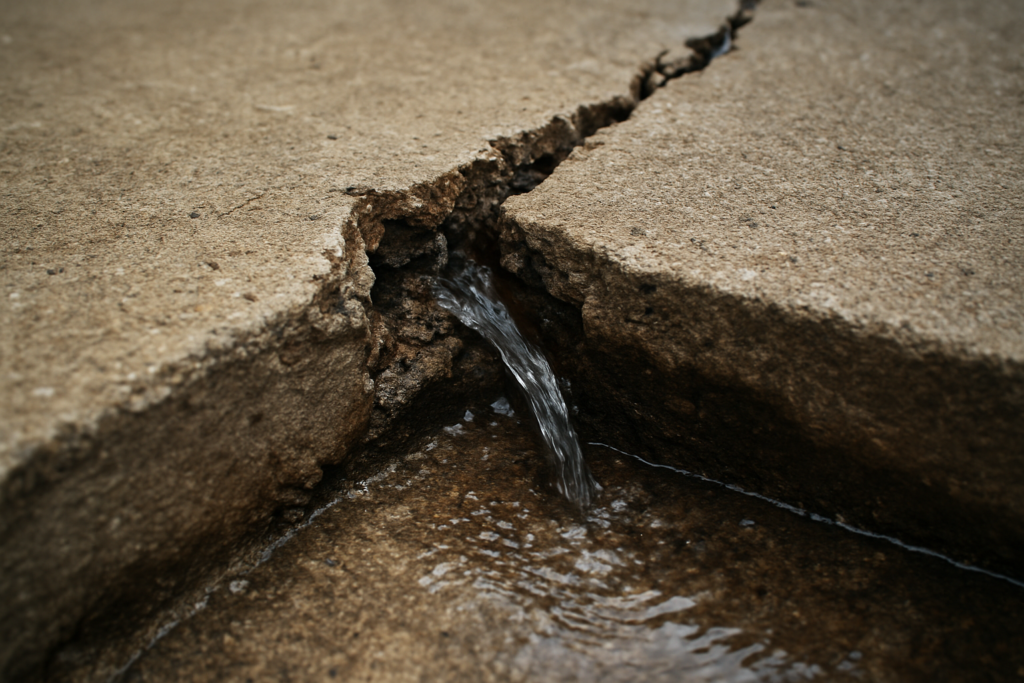 Infiltration d’eau dalle béton : causes, diagnostic et solutions pour protéger votre maison
