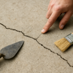 Micro fissure dalle béton : causes, gravité et solutions de réparation