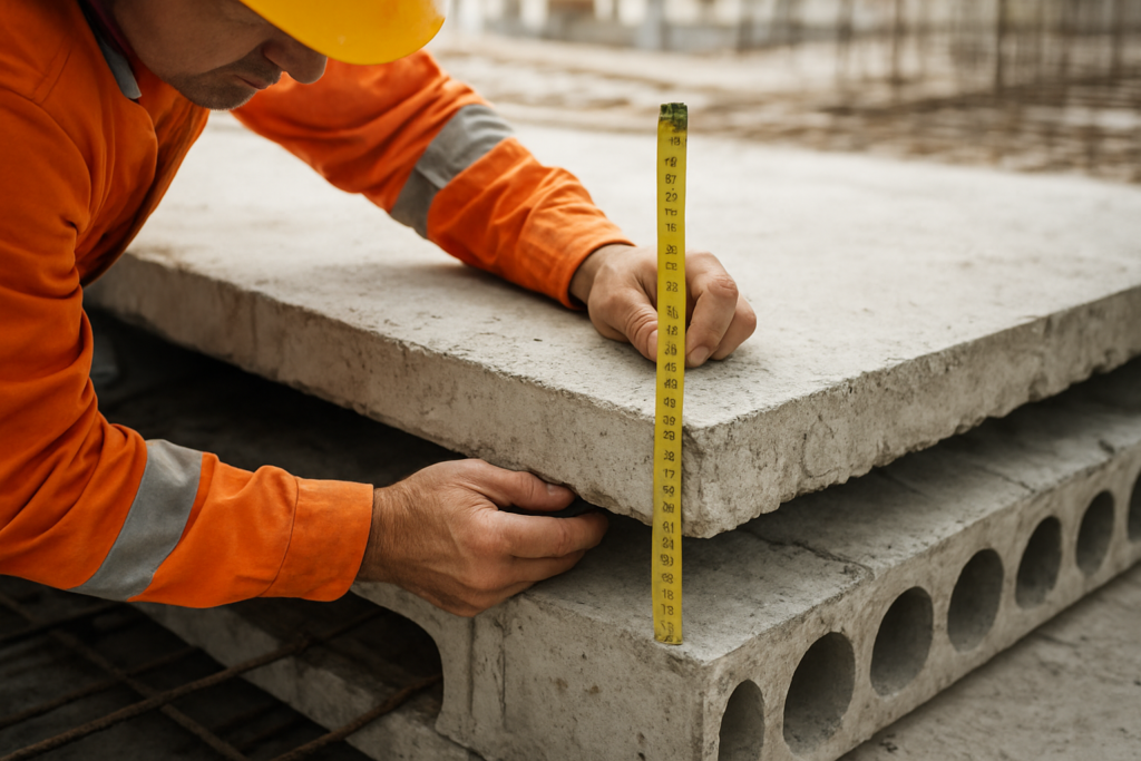 Épaisseur dalle béton étage : 12 à 20 cm, nos repères selon votre type de plancher (pleine, hourdis, prédalle)