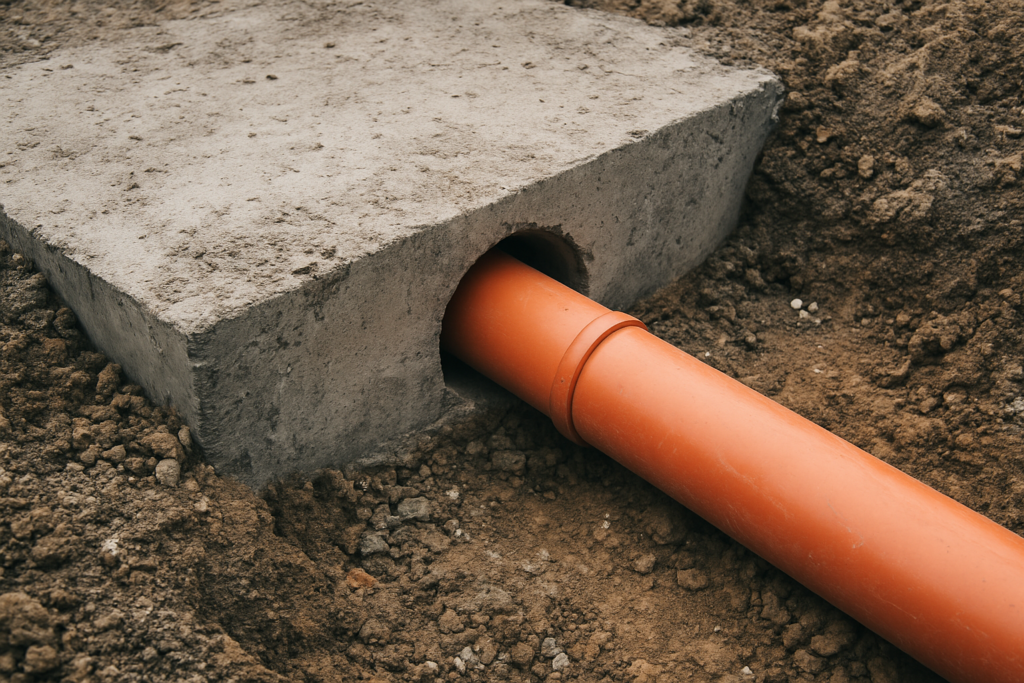Passage tuyaux PVC dans dalle béton : les règles d’or pour une pose durable
