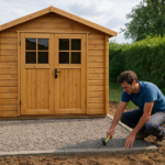 Pose d’un abri de jardin sur dalle gravillonnée : le guide complet pour une installation stable et durable