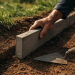 Pose de bordures en béton : le guide complet pour une installation durable et esthétique
