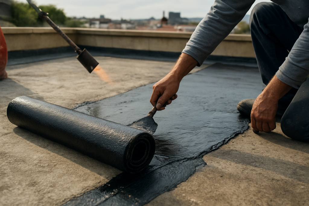 Réparation étanchéité toiture terrasse : guide complet des techniques, prix et matériaux
