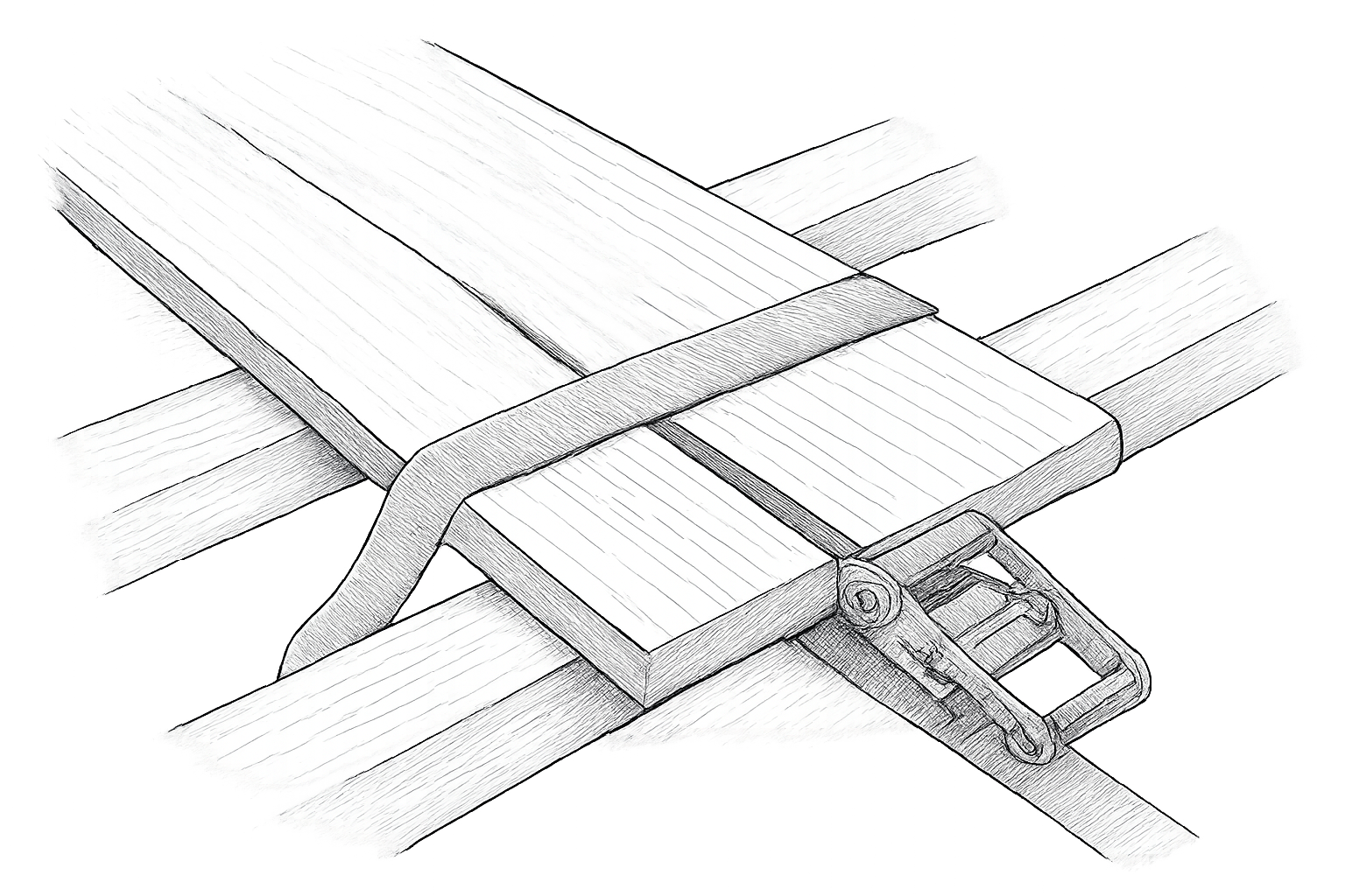 redresser des lames de terrasse