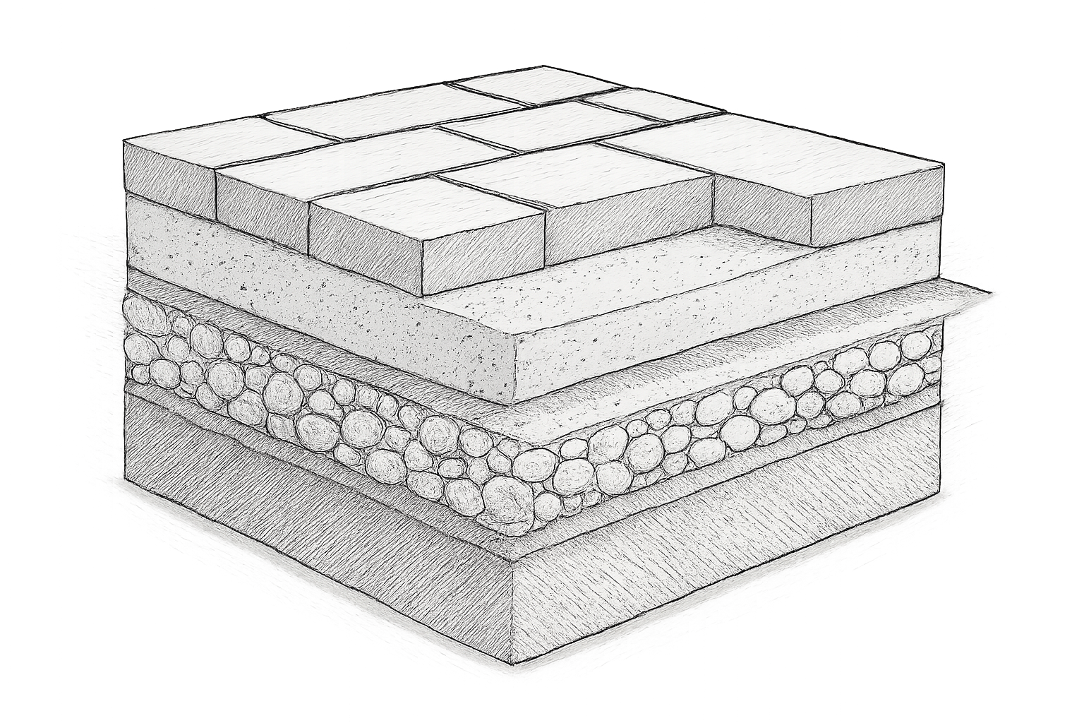 sable pour terrasse dallée