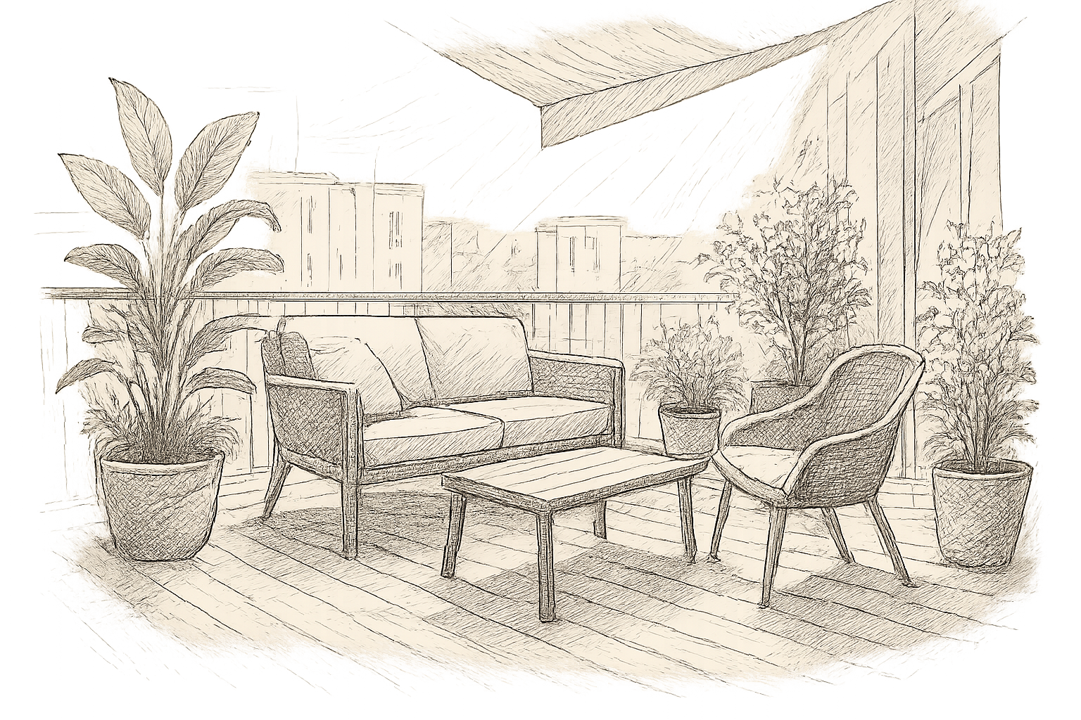 terrasse beton ou bois