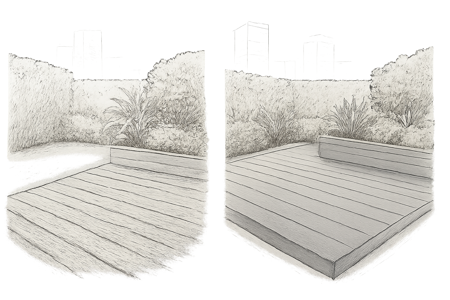 terrasse bois ou composite